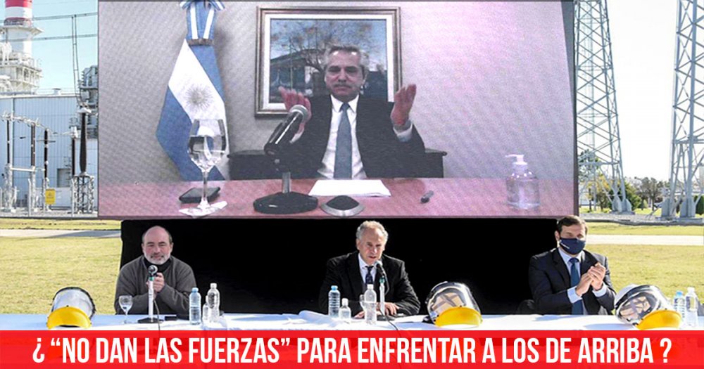 ¿“No dan las fuerzas” para enfrentar a los de arriba?