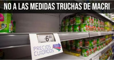 No a las medidas truchas de Macri