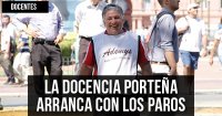 La docencia porteña arranca con los paros