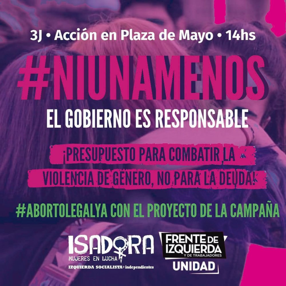 3J Nuestros derechos no están en cuarentena: Acción en Plaza de Mayo de movimientos feministas, 14HS