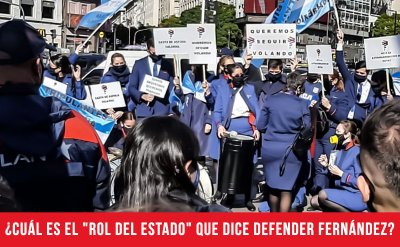 ¿Cuál es el "rol del Estado" que dice defender Fernández?