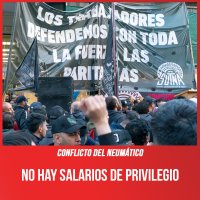 Conflicto del neumático / No hay salarios de privilegio