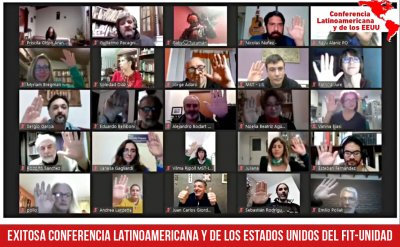 Exitosa conferencia latinoamericana y de los Estados Unidos del FIT-Unidad