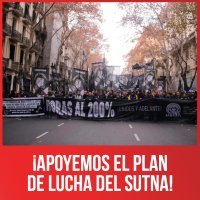 ¡Apoyemos el plan de lucha del Sutna!