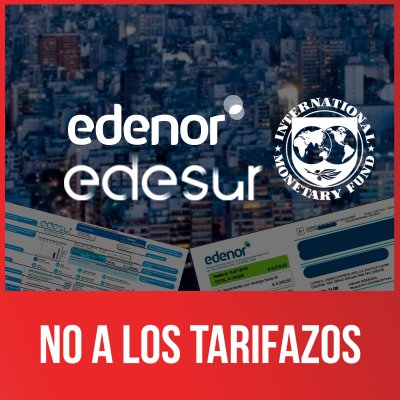 No a los tarifazos