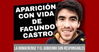 La bonaerense y el gobierno son responsables / Aparición con vida de Facundo