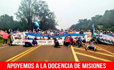 Apoyemos a la docencia de Misiones