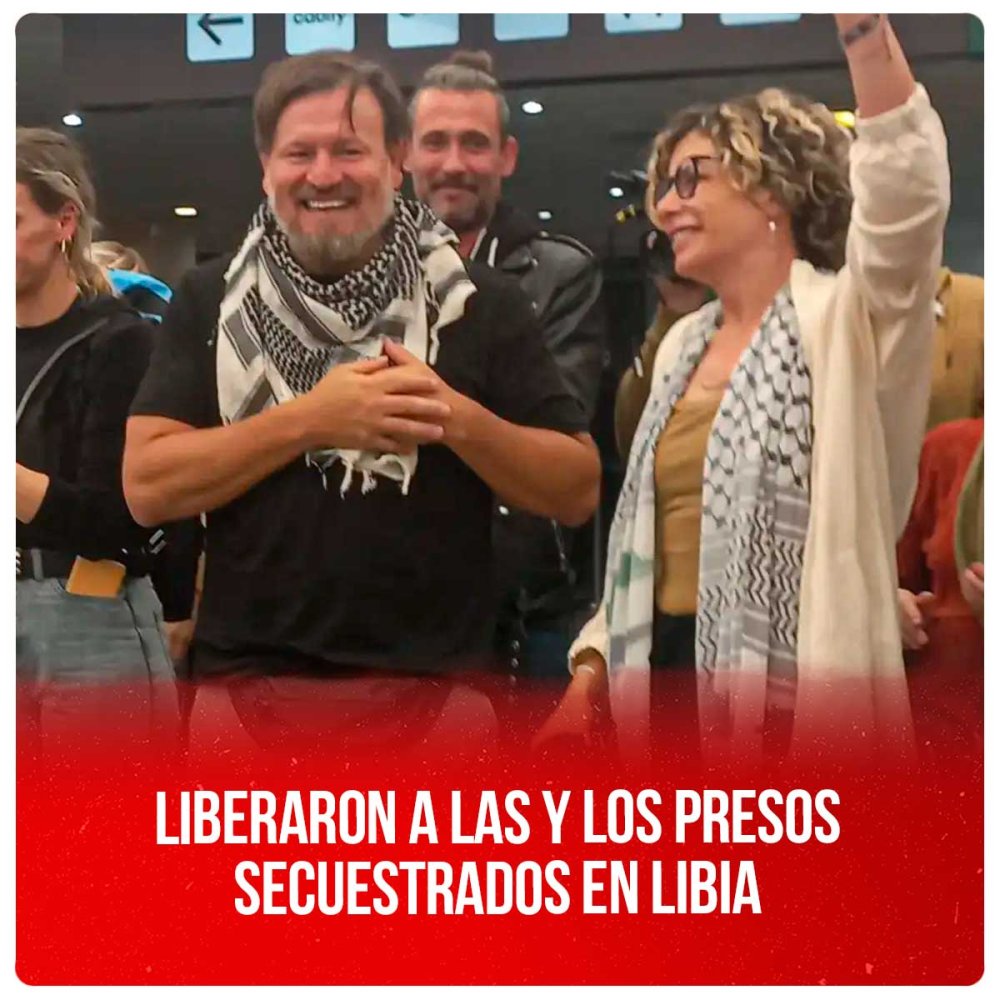 Liberaron a las y los presos secuestrados en Libia