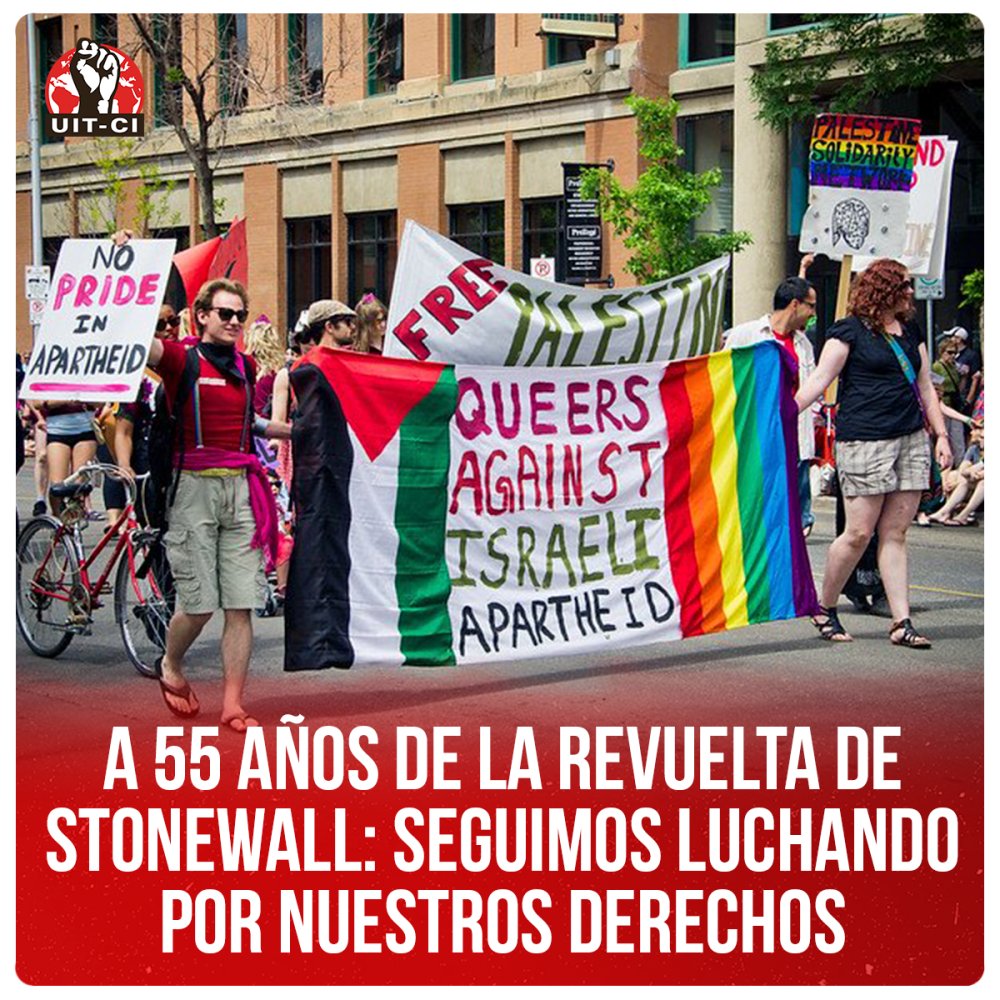 A 55 años de la Revuelta de Stonewall: Seguimos luchando por nuestros derechos