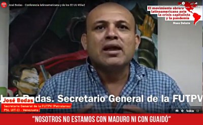 José Bodas: "Nosotros no estamos con Maduro ni con Guaidó"