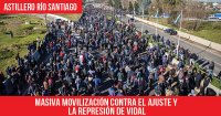 Astillero Río Santiago: Masiva movilización contra el ajuste y la represión de Vidal