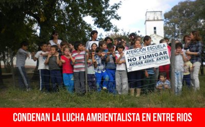 Condenan la lucha ambientalista en Entre Rios