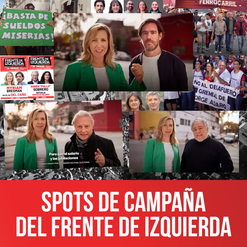 Spots del Frente de Izquierda Unidad