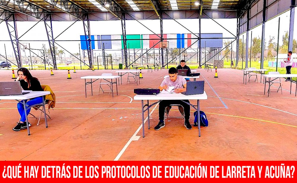 ¿Qué hay detrás de los protocolos de educación de Larreta y Acuña?