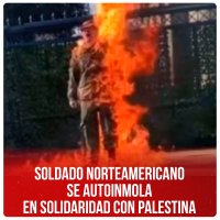 Soldado norteamericano se autoinmola en solidaridad con Palestina