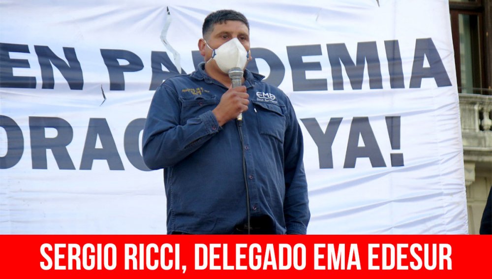 Sergio Ricci, delegado EMA Edesur