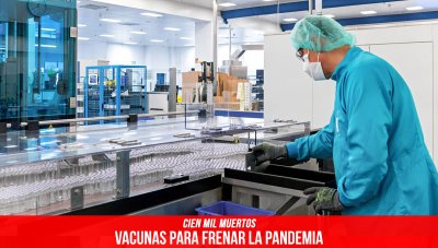 Cien mil muertos: vacunas para frenar la pandemia