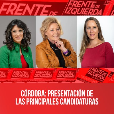 Córdoba: presentación de las principales candidaturas