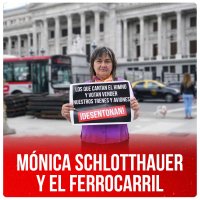 Mónica Schlotthauer y el ferrocarril*