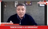 Juan Carlos “Gringo” Giordano: “Avanzar en base a las coincidencias”