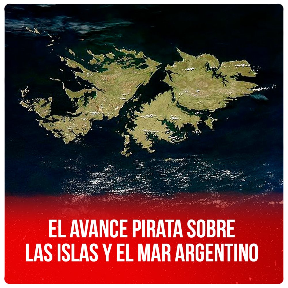 El avance pirata sobre las islas y el Mar Argentino