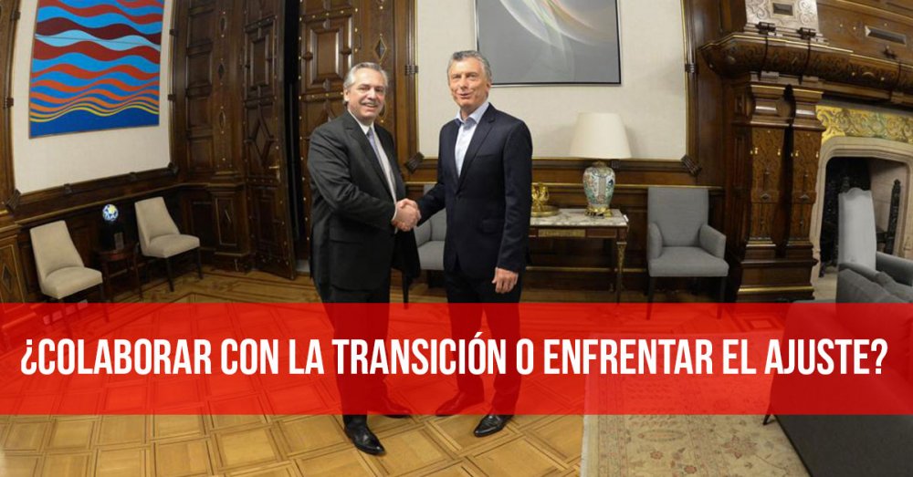 ¿Colaborar con la transición o enfrentar el ajuste?
