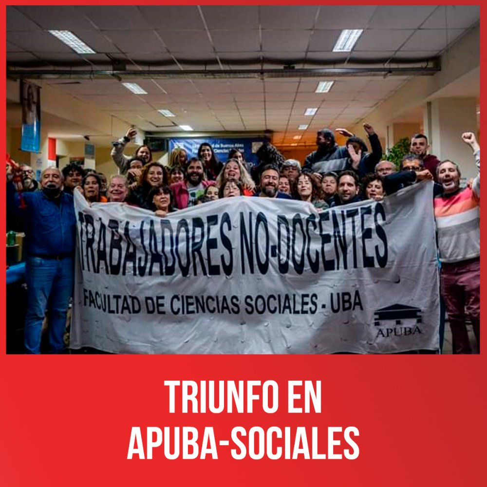 Triunfo en Apuba-Sociales