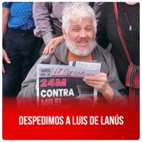 Despedimos a Luis de Lanús