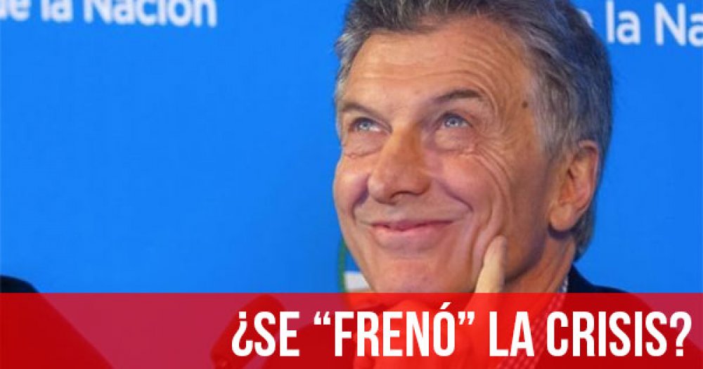 ¿Se “frenó” la crisis?