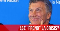 ¿Se “frenó” la crisis?