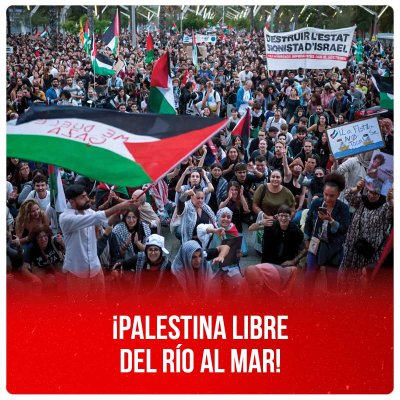 Palestina libre del río al mar!