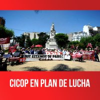 Cicop en plan de lucha