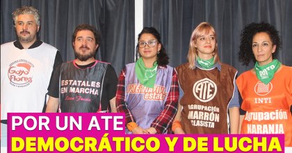 Por un ATE democrático y de lucha, gobierne quien gobierne: Votá Multicolor