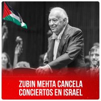 Zubin Mehta cancela conciertos en Israel