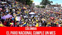 Colombia. El paro nacional cumple un mes