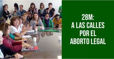 28M: a las calles por el aborto legal