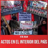 9 de Julio / Actos en el interior del país