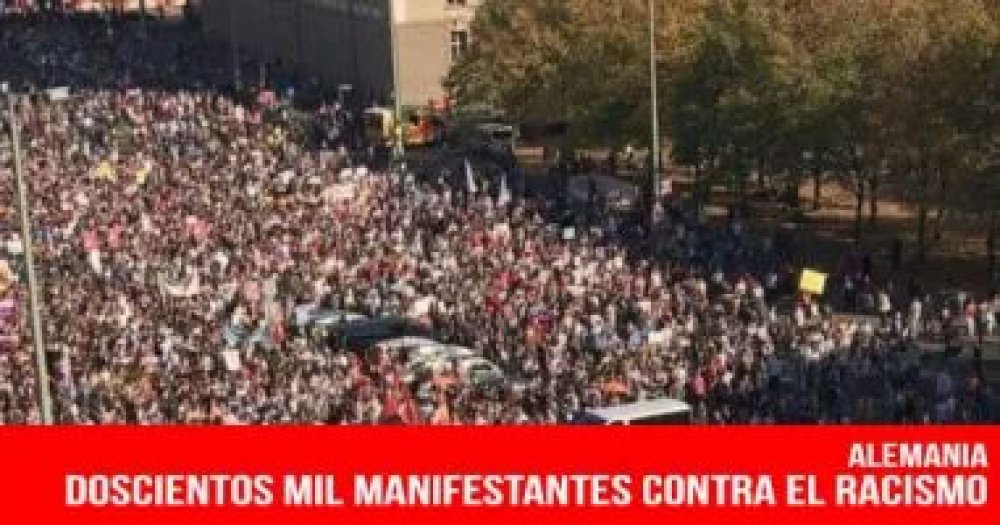 Alemania: Doscientos mil manifestantes contra el racismo