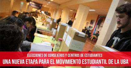 Elecciones de consejeros y centros de estudiantes: una nueva etapa para el movimiento estudiantil de la UBA