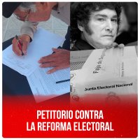 Petitorio contra la reforma electoral