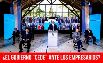 ¿El gobierno "cede" ante los empresarios?