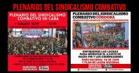 Plenarios del sindicalismo combativo