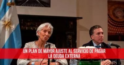 Un plan de mayor ajuste al servicio de pagar la deuda externa