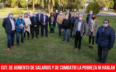 CGT: De aumento de salarios y de combatir la pobreza ni hablar