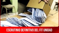 Escrutinio definitivo del FIT Unidad