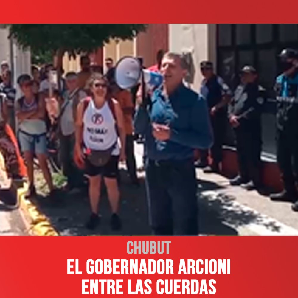 Chubut | El gobernador Arcioni entre las cuerdas