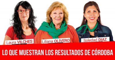 Lo que muestran los resultados de Córdoba