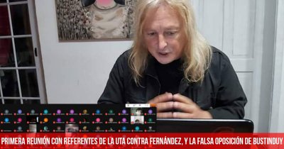 Primera reunión con referentes de la UTA contra Fernández, y la falsa oposición de Bustinduy