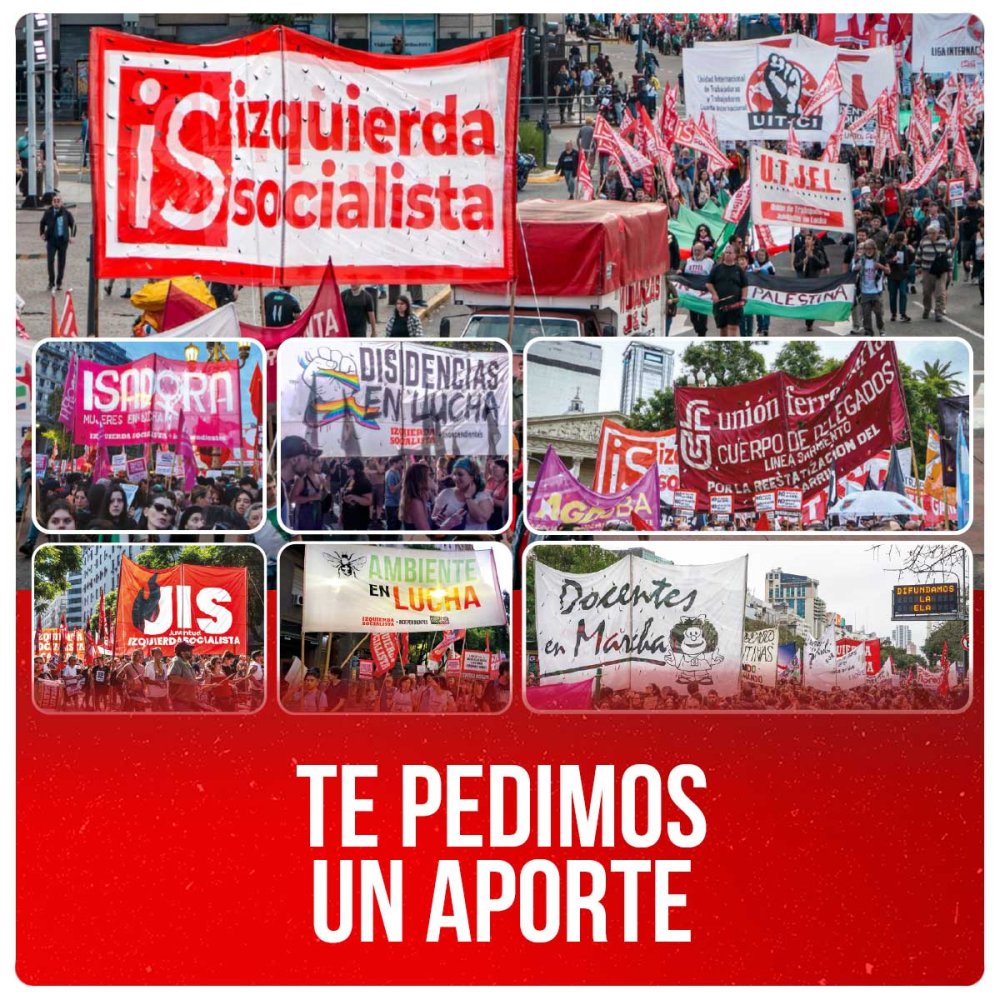 Te pedimos un aporte