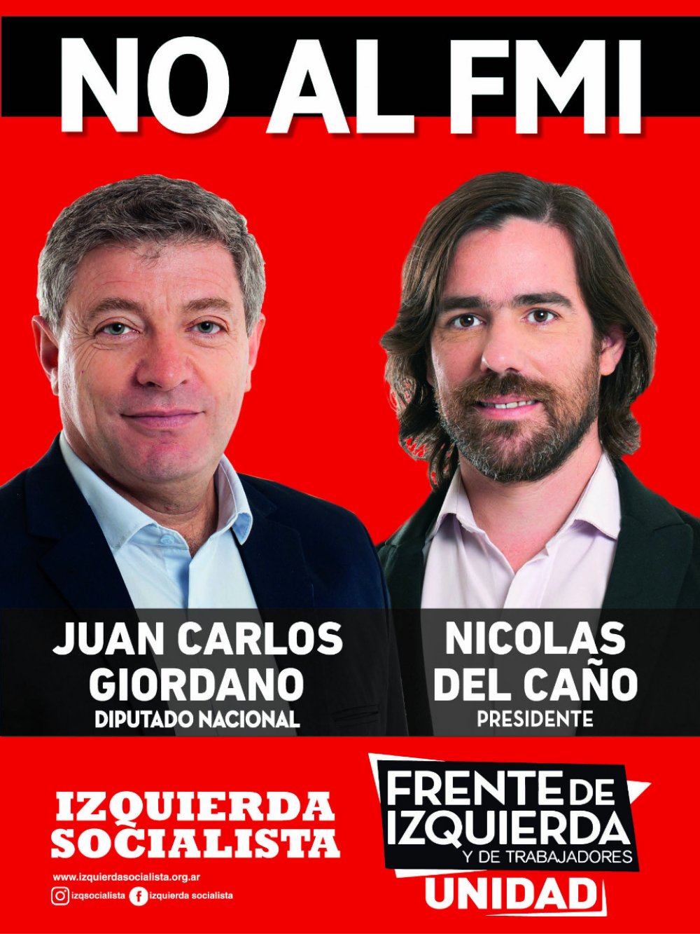 Del Caño y Giordano en Zona Norte